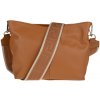 NovaKabelka.sk Batilda Camel Scura s prídavným popruhom II kožená talianska crossbody kabelka camel