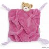 Kaloo plyšový macko Plume-Raspberry Bear Doudou 962306 ružový