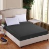 Entuzia Prestieradlo deluxe Mako Jersey s lycrou antracit Jersey elastan 180x200