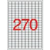 Apli Etikety, univerzálne, 17,8x10 mm, odstrániteľné, zaoblené rohy, APLI, 6750 etikiet/bal