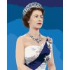Diamondi Diamantové maľovanie - MLADÁ KRÁĽOVNÁ ALŽBETA II. Rámovanie: vypnuté plátno na rám, Rozmer: 40x50 cm