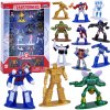 Transformers Nano Metalfigs – zberateľská sada 18 kovových figúrok, séria 3