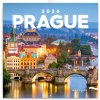 NOTIQUE Poznámkový kalendár Praha 2026, 30 x 30 cm