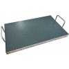 Seviano Grilovacia doska 50 x 30 x 3 cm lávová Vyberte si variantu: Grilovacia doska + nerezový rámček