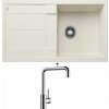 Blanco METRA 5 S biela soft 527110 + Blanco MILI chróm 519413
