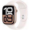 Apple Watch Series 10 46 mm ružovo zlatý hliník so svetlo rumenným športovým remienkom M/L MWWU3QC/A