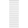Roleta zebra, biela, šírka tkaniny 80,9 cm, polyester
