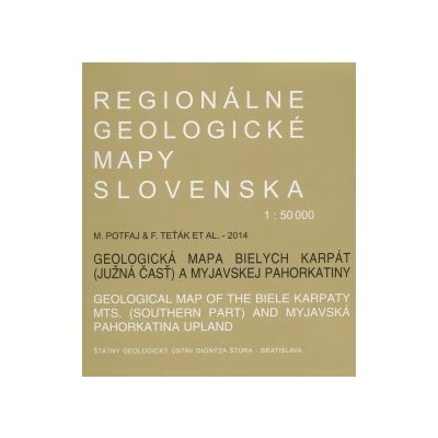 Geologická mapa Bielych Karpát 1:50 000