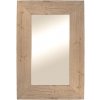 Chic Antique Prírodné antik nástenné zrkadlo z recyklovaného dreva Cilla - 60*5*90 cm - Chic Antique