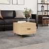 Konferenčný stolík dub sonoma 50x50x40 cm spracované drevo-ForU-829338