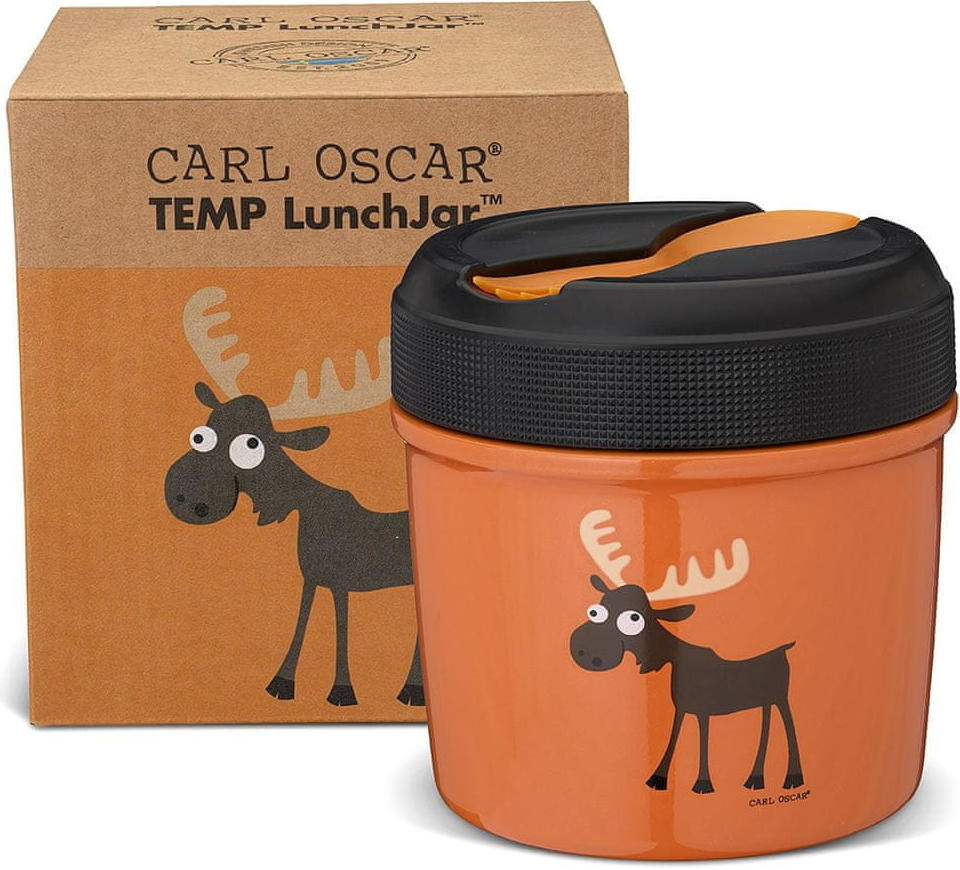 Carl Oscar Temp LunchJar termo dóza na jídlo 500 ml oranžová