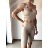 Sim Fashion Športové tielko HELIA Farba: Krémová, Veľkosť: M