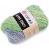 Pletacia priadza Jeans Crazy 50 g - 1 ks 10 (8208) zelená past.sv.