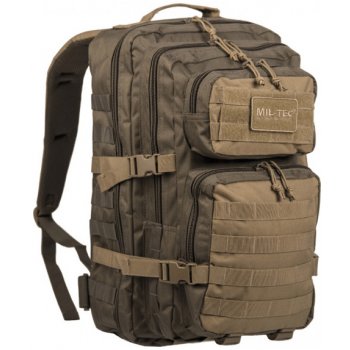 Mil-Tec US Assault pack LG ranger oliva/coyot 36 l