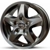 Alu disk Ronal R44 FullBlack 6,5x16 5x120 ET40 čierny matný