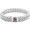 Náramok Tommy Hilfiger oceľový strieborný 19 cm bez niklu