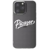 Picasee silikónový prehľadný obal pre Apple iPhone 15 Pro Max - Picasee - old logo - white