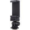 PULUZ adaptér na statív so 1/4 závitom a držiakom na telefón pre iPhone - čierny - možnosť vrátiť tovar ZADARMO do 30tich dní