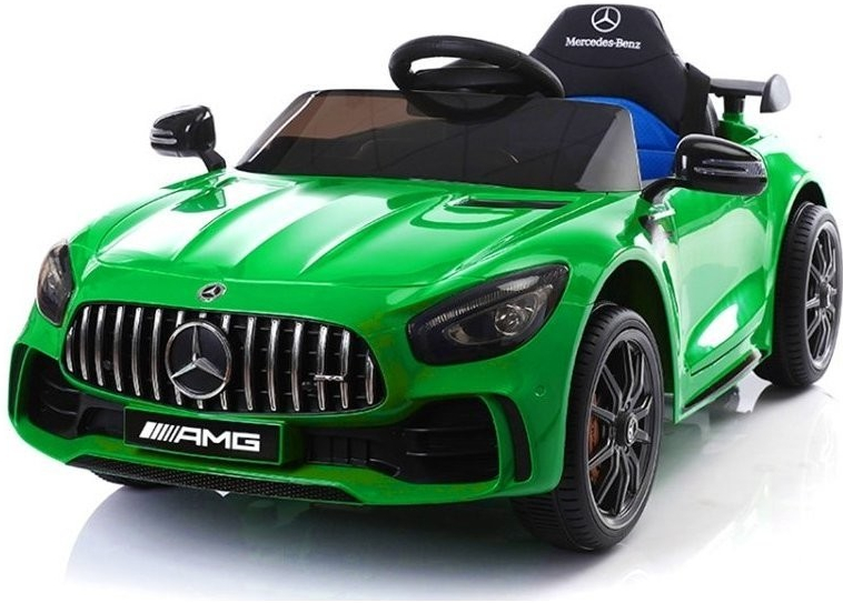 Mamido detské elektrické autíčko Mercedes GTR 2x45W zelená