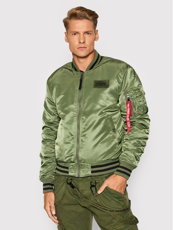 Alpha Industries ALPHA COLLEGE jacket FN bunda pánska sage green zelená