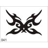 Airbrush tetovacia šablóna pre jednorazové použitie V041
