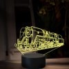 Beling 3D lampa, Parný rušeň 475.1-Šlachtična, 16 farebná, SXR70