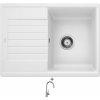 Blanco ZIA 45 S Compact biela 524725 + Blanco MIDA-S chróm 521454