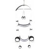 Fetish Fantasy Fantasy Bondage Swing - White