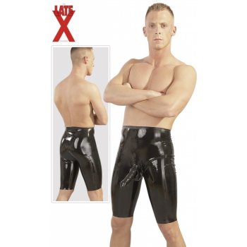 LateX Pánské latexové šortky s návlekem na penis