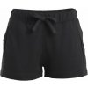 Dámske šortky Merino Blend 200 Crush Shorts Icebreaker Black veľkosti oblečenia L