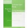 Practice Tests Plus Cambridge English First 2013 with key