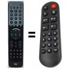 VU+ UNO 4K náhradný diaľkový ovládač pre seniorov