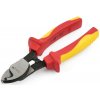 Kliešte elektrikárske 160 mm na strihanie drôtov, 1.000 V, TVARDY