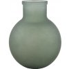 Váza ARAN, 31cm|8L, zelená matná|Vidrios San Miguel|Recycled Glass