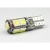 LED autožiarovka 9xSMD5050 W5W T10 Canbus