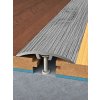 Profilteam , Prechodová lišta Borovica šedá, 900x40 mm, šedá 275923-101940