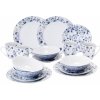 vanWell Súprava porcelánového riadu Blue Style 16 dielna