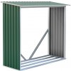 Prístrešok na drevo G21 WOH 136 - 182 x 75 cm, zelený