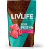 LIVLIFE Vegan protein s lyofilizovanou malinou 490 g