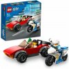 LEGO stavebnica LEGO® City 60392 Naháňačka auta s policajnou motorkou (5702017416571)