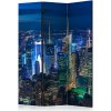 Artgeist Paraván - Manhattan - night [Room Dividers]