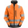 Reflexná bunda AllroundWork softshell, trieda 3 oranžová vel. XS