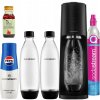 SodaStream Terra čierny + 3 fľaše + CO2 náplň