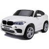 mamido Elektrické autíčko BMW X6 M dvojmiestne XXL biele