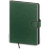 Diár 2026 denný A5 Flip - zeleno/šedá