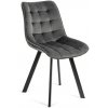 Elvisia Jedálenská stolička FREYA | tmavá sivá