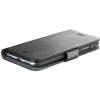 Puzdro / obal na Apple iPhone XS Max čierne - kniha CellularLine Book Agenda NEO