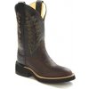 Old West Fort Laramie Western Boots Black 27-39