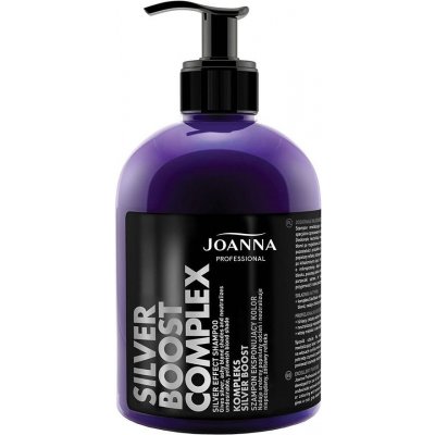 Joanna Silver Boost Complex fialový šampón neutralizujúci žlté tóny 500 g