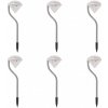 Solárne záhradné LED svetlá 6 ks 9x7,8x29,5 cm